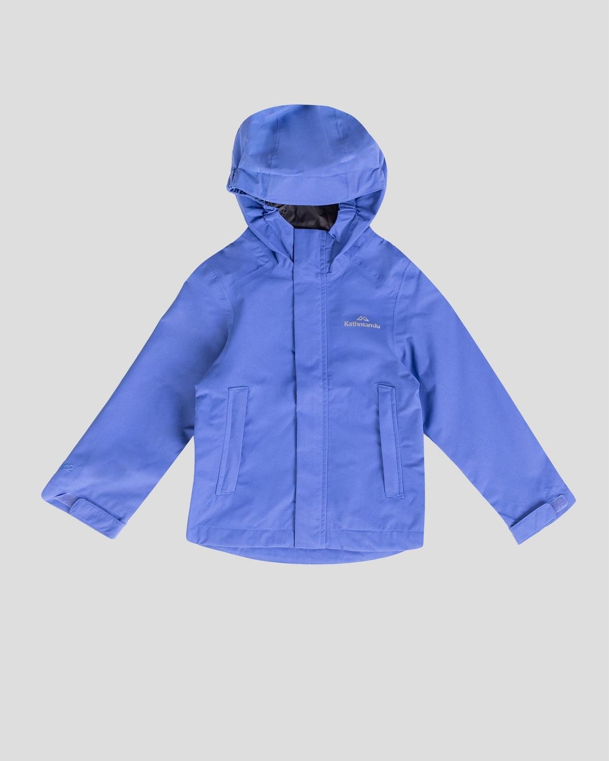 Kathmandu Kids' Andulo 2-layer Rain Jacket - Dark Peri