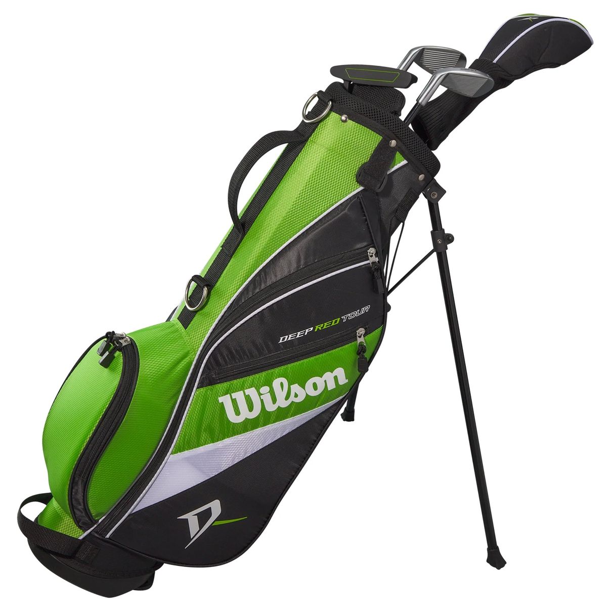 Wilson Deep Red Junior Package Set - Green