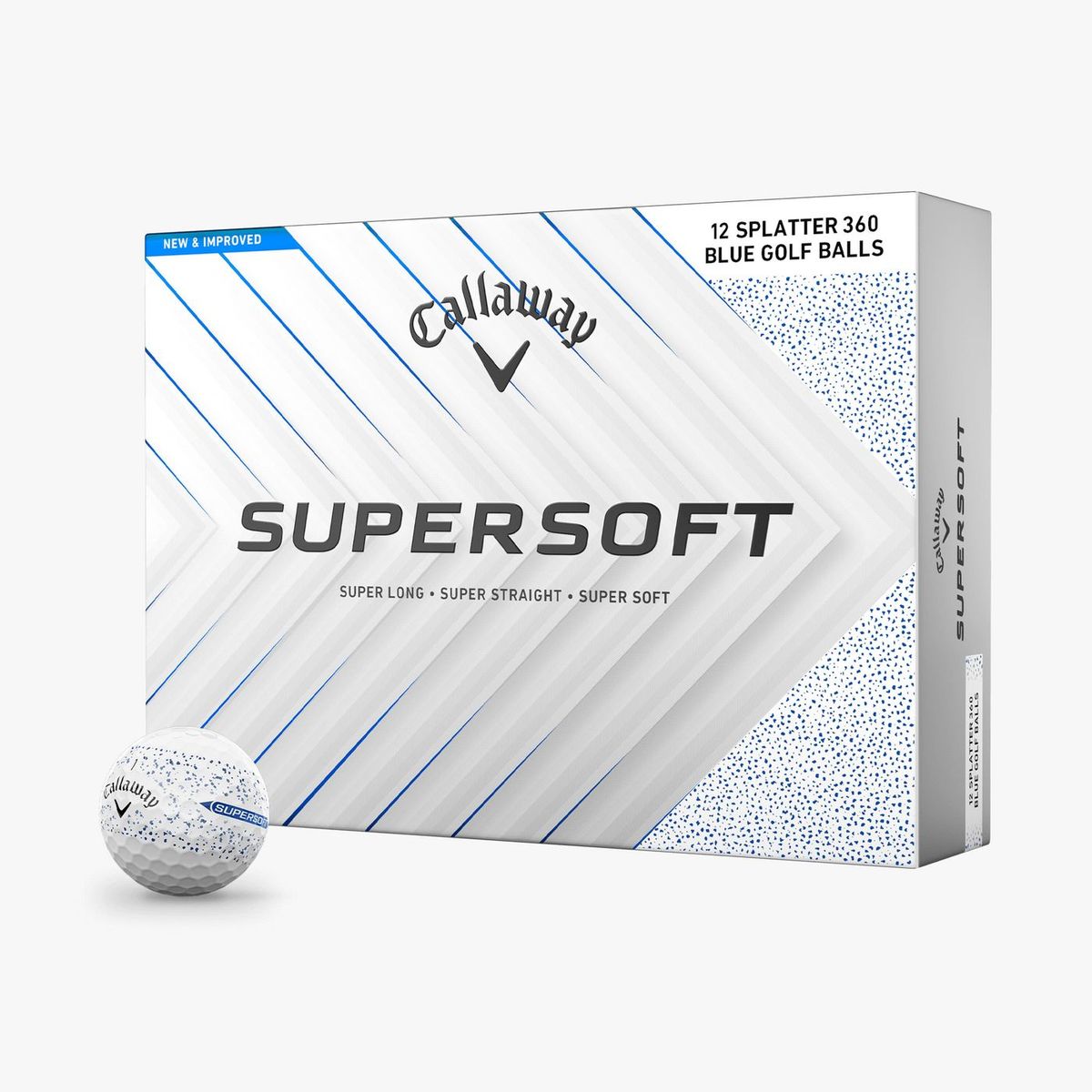 Callaway Supersoft Splatter Golf Balls 2025