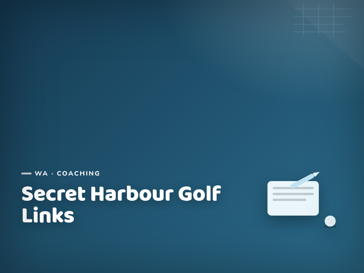 Secret Harbour Golf Links Junior Coaching