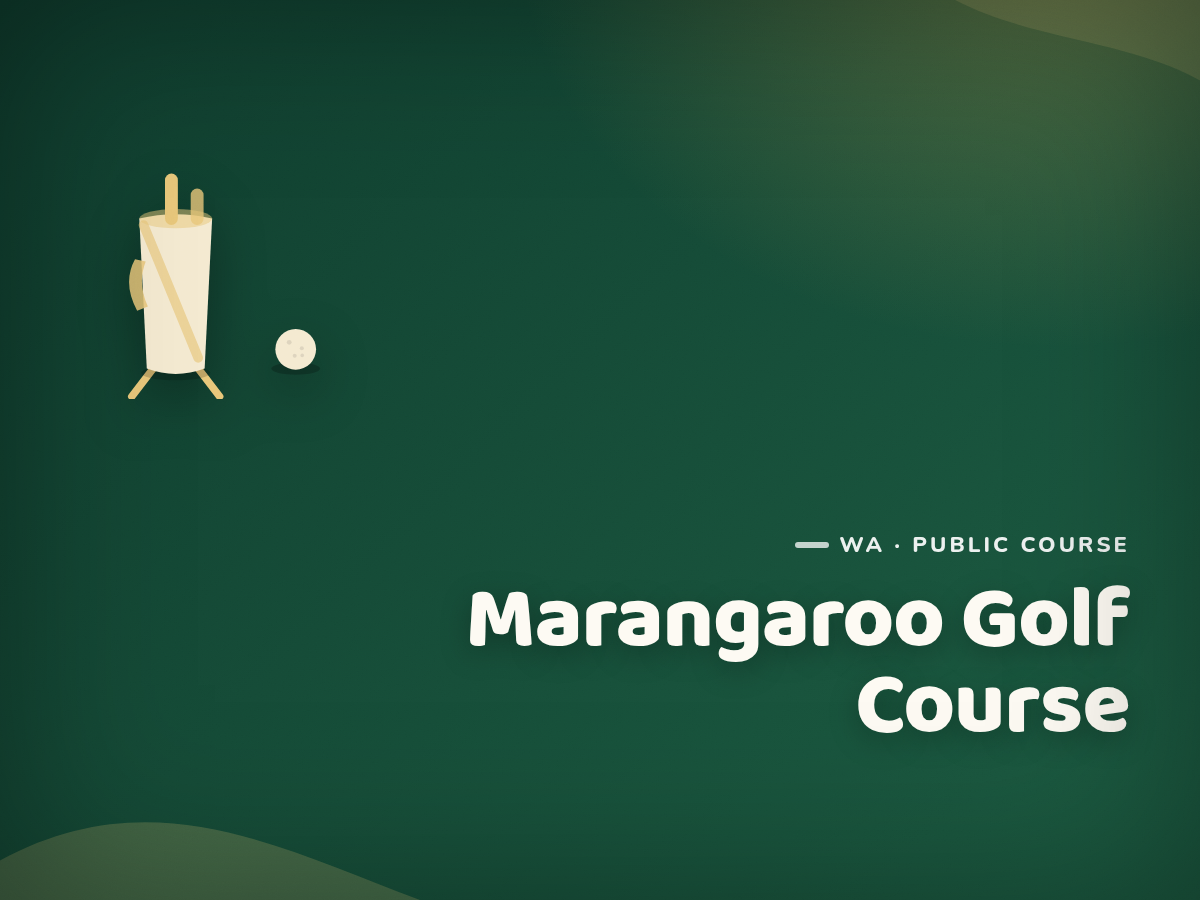 Marangaroo Golf Course