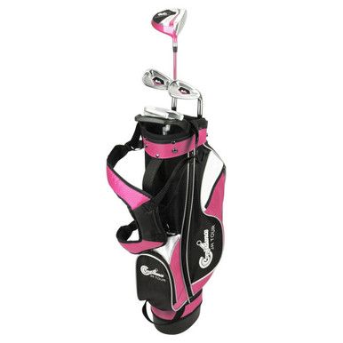 Confidence Golf Junior Golf Clubs Set with Stand Bag (Girls)