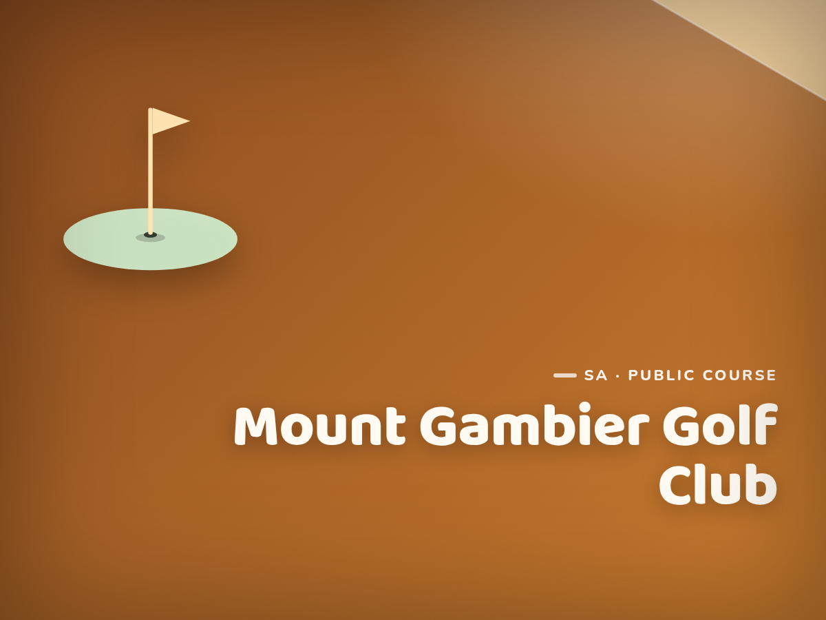 Mount Gambier Golf Club