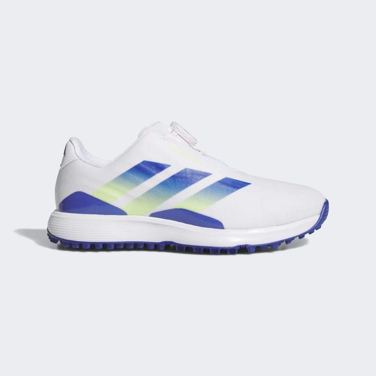 adidas Junior Codechaos BOA 27 Spikeless Golf Shoes - Cloud White/Frozen Lemon/Dual Indigo