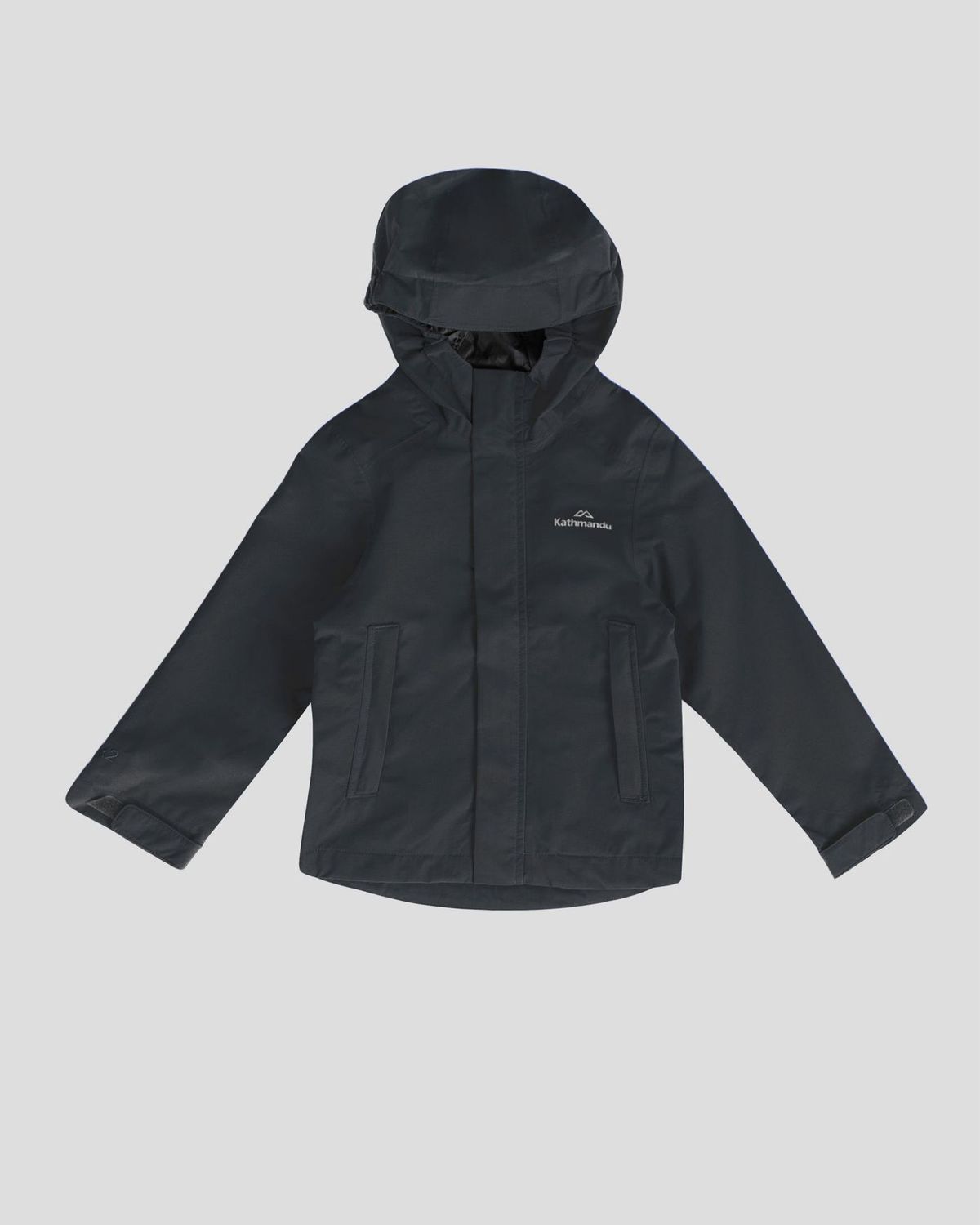 Kathmandu Kids' Andulo 2-layer Rain Jacket - Black