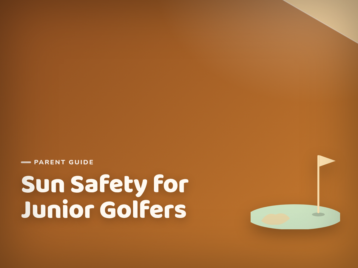 Sun, Heat and Eye Protection for Junior Golfers