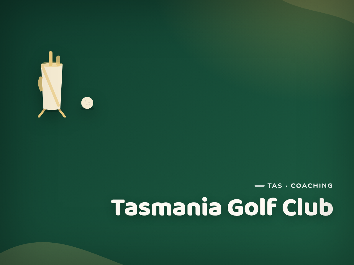 Tasmania Golf Club MyGolf Junior Program