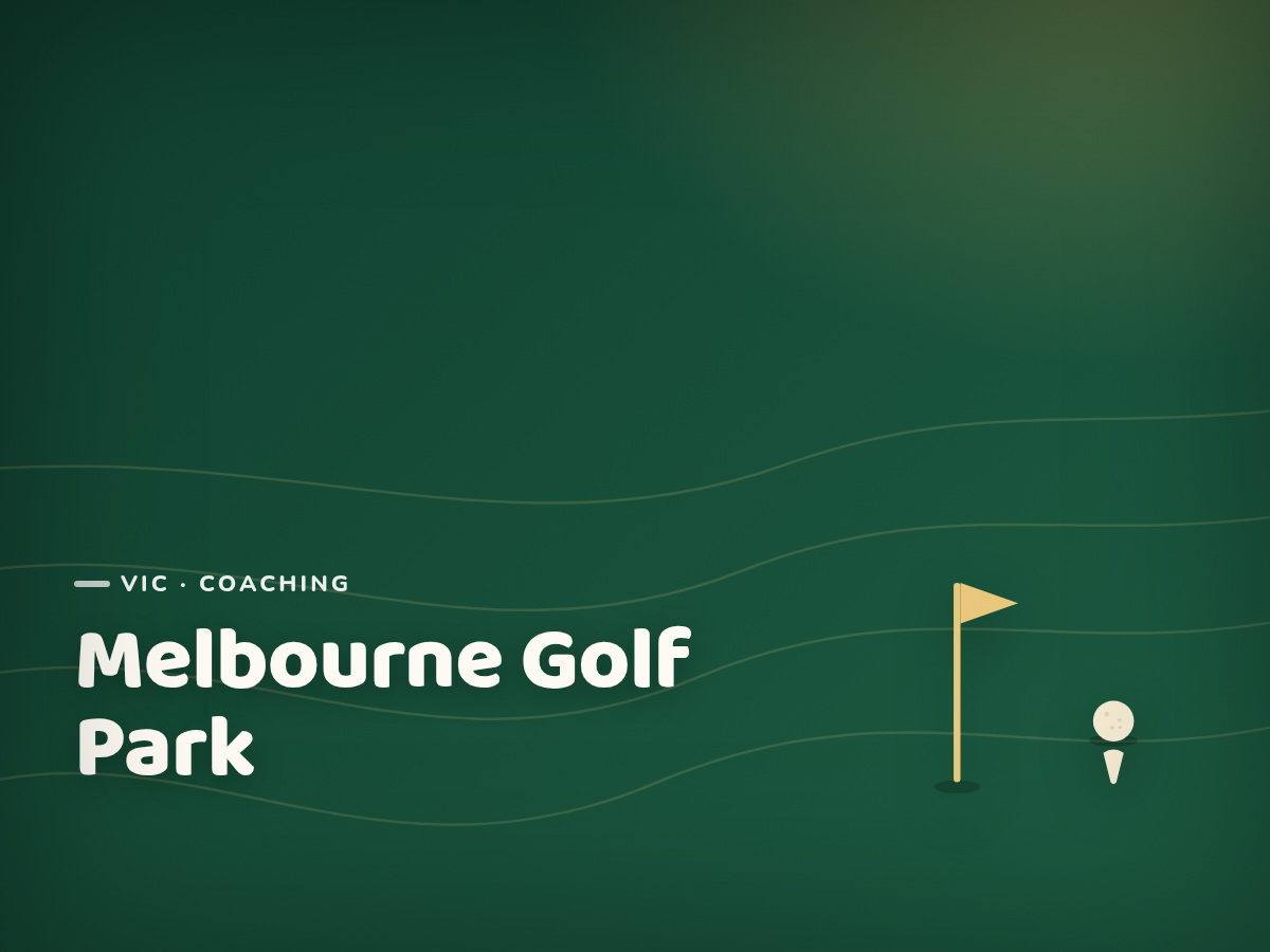 Golf Kids Australia branded tile for Melbourne Golf Park - not a photograph