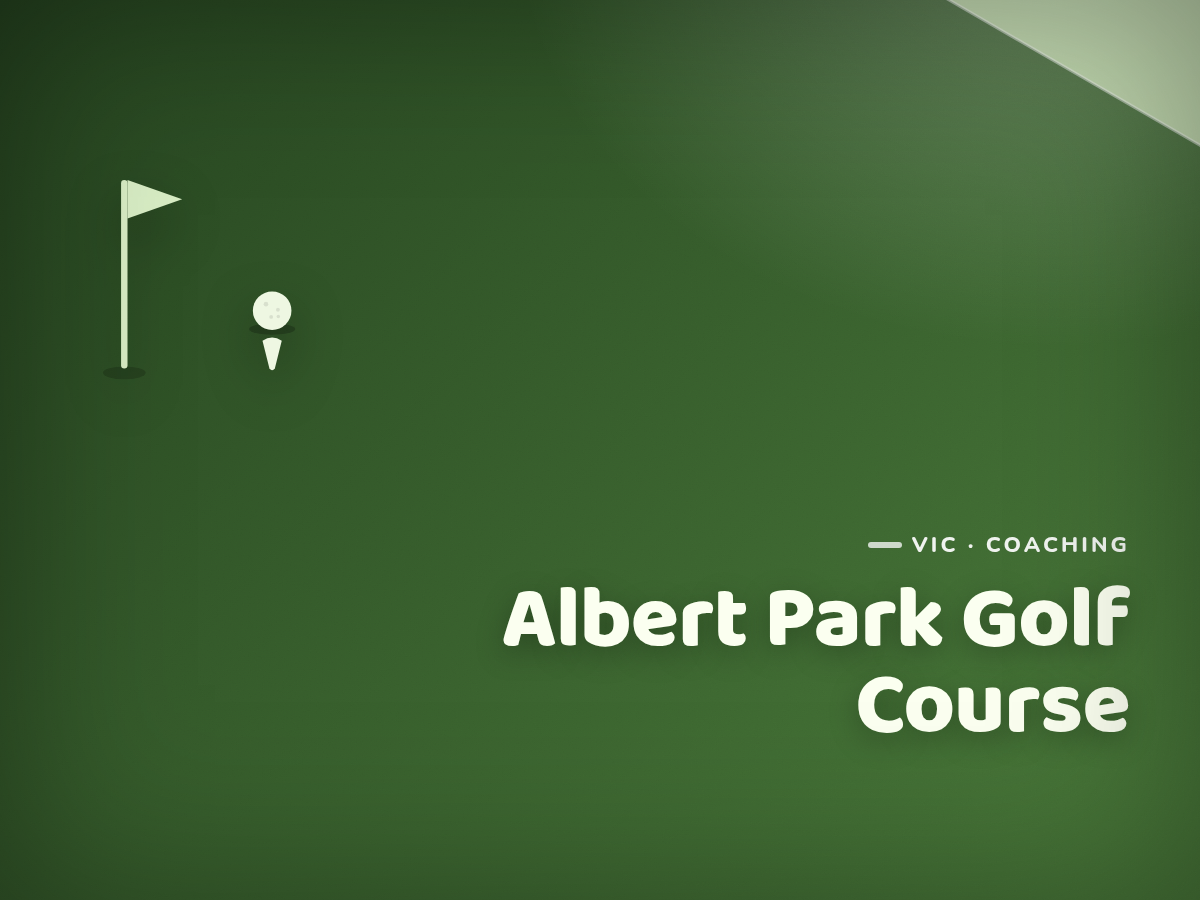 Albert Park Golf Course Junior Academy