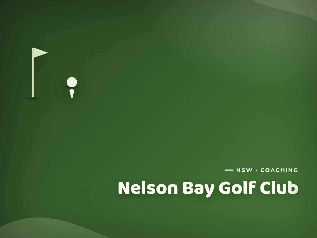 Nelson Bay Golf Club Cadet Program
