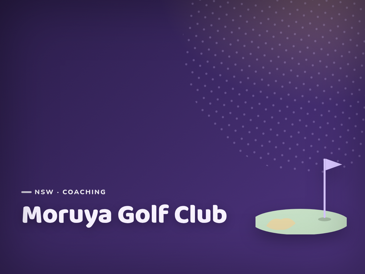 Moruya Golf Club Junior Coaching