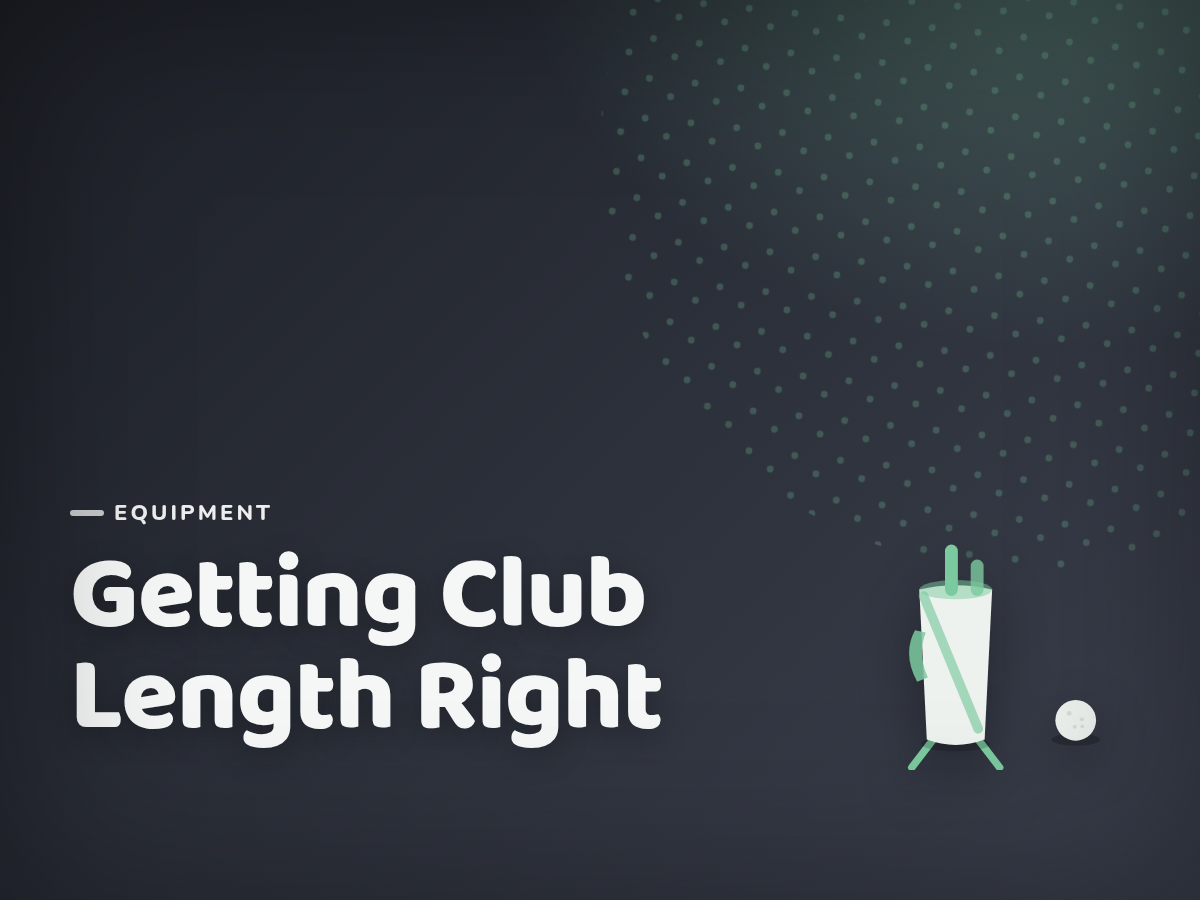 How to Choose the Right Junior Golf Club Length