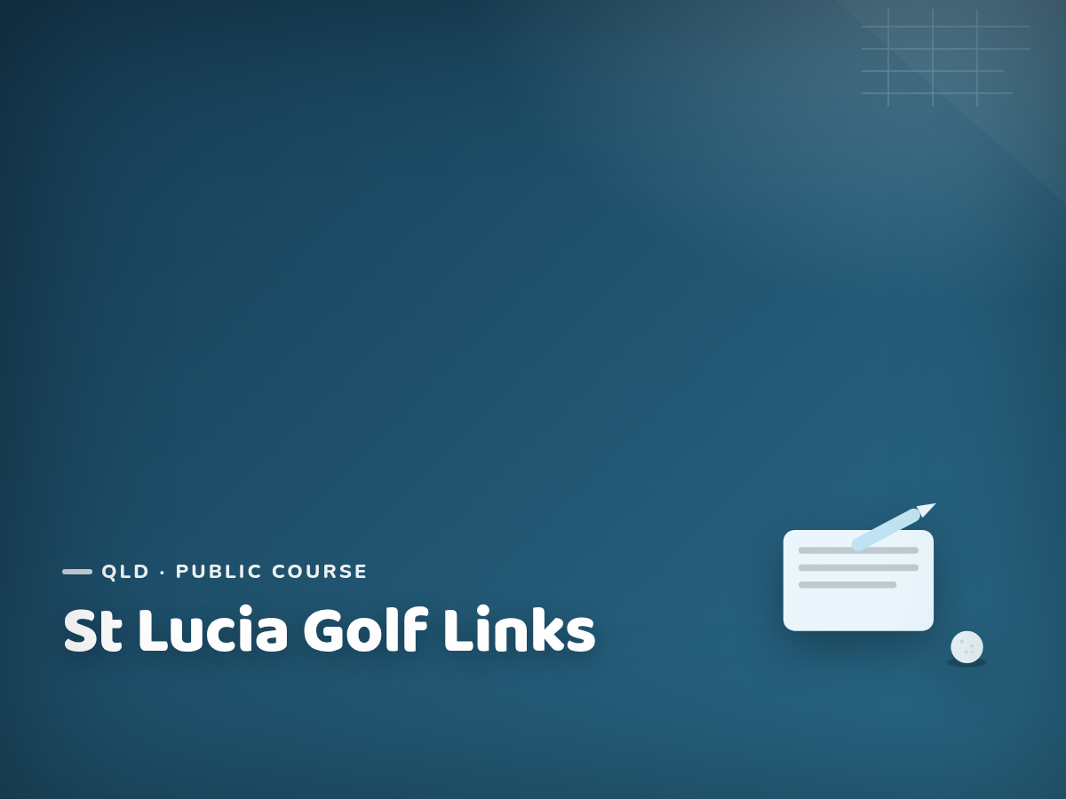 St Lucia Golf Links