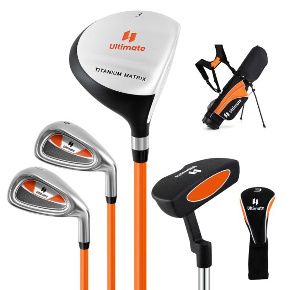Costway Junior Complete Golf Club Set (Ages 11-13)
