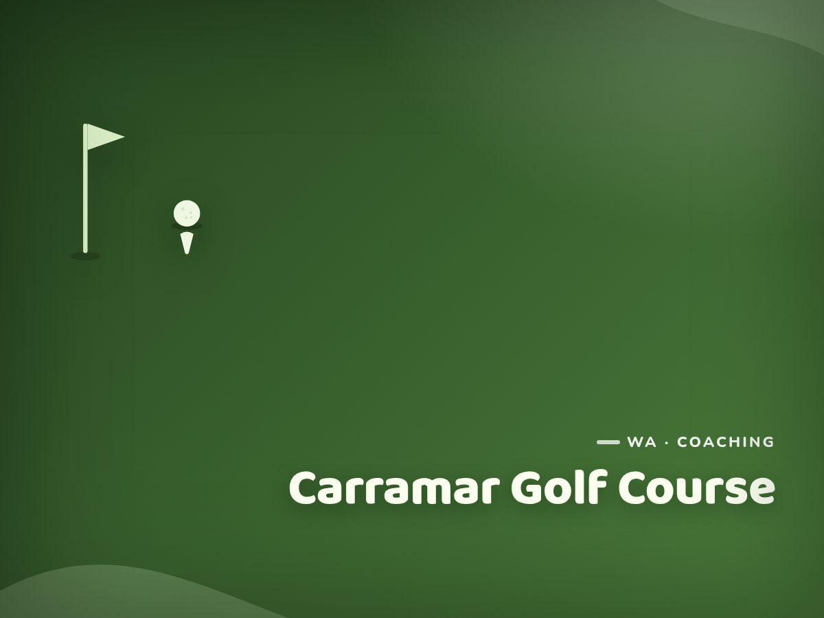 Carramar Golf Course Junior Coaching