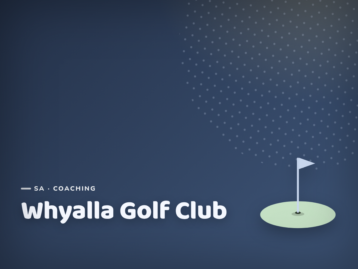 Whyalla Golf Club Junior Coaching