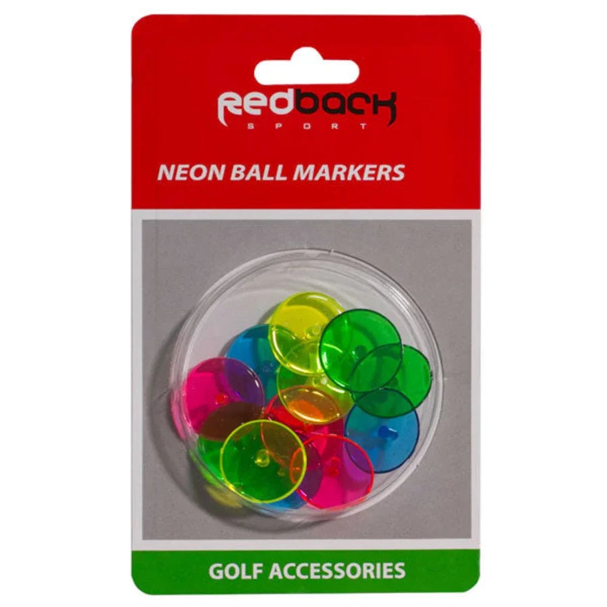 Redback Sport Neon Ball Markers (12-Pack)