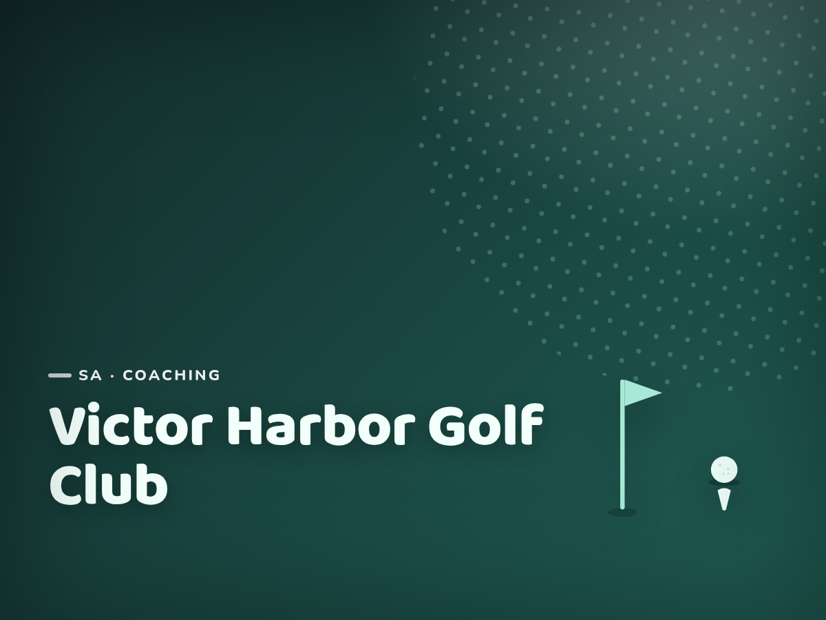 Victor Harbor Golf Club Junior Coaching