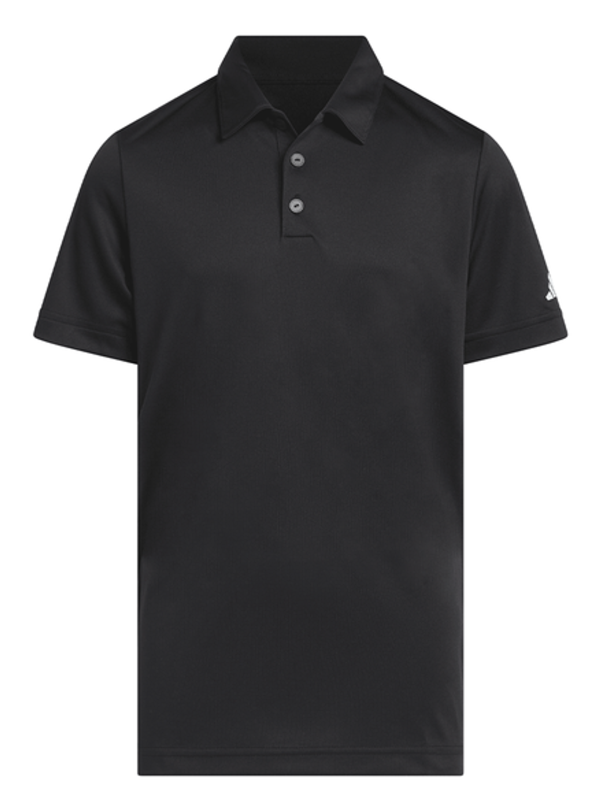 adidas Boys Performance Short Sleeve Polo - Black