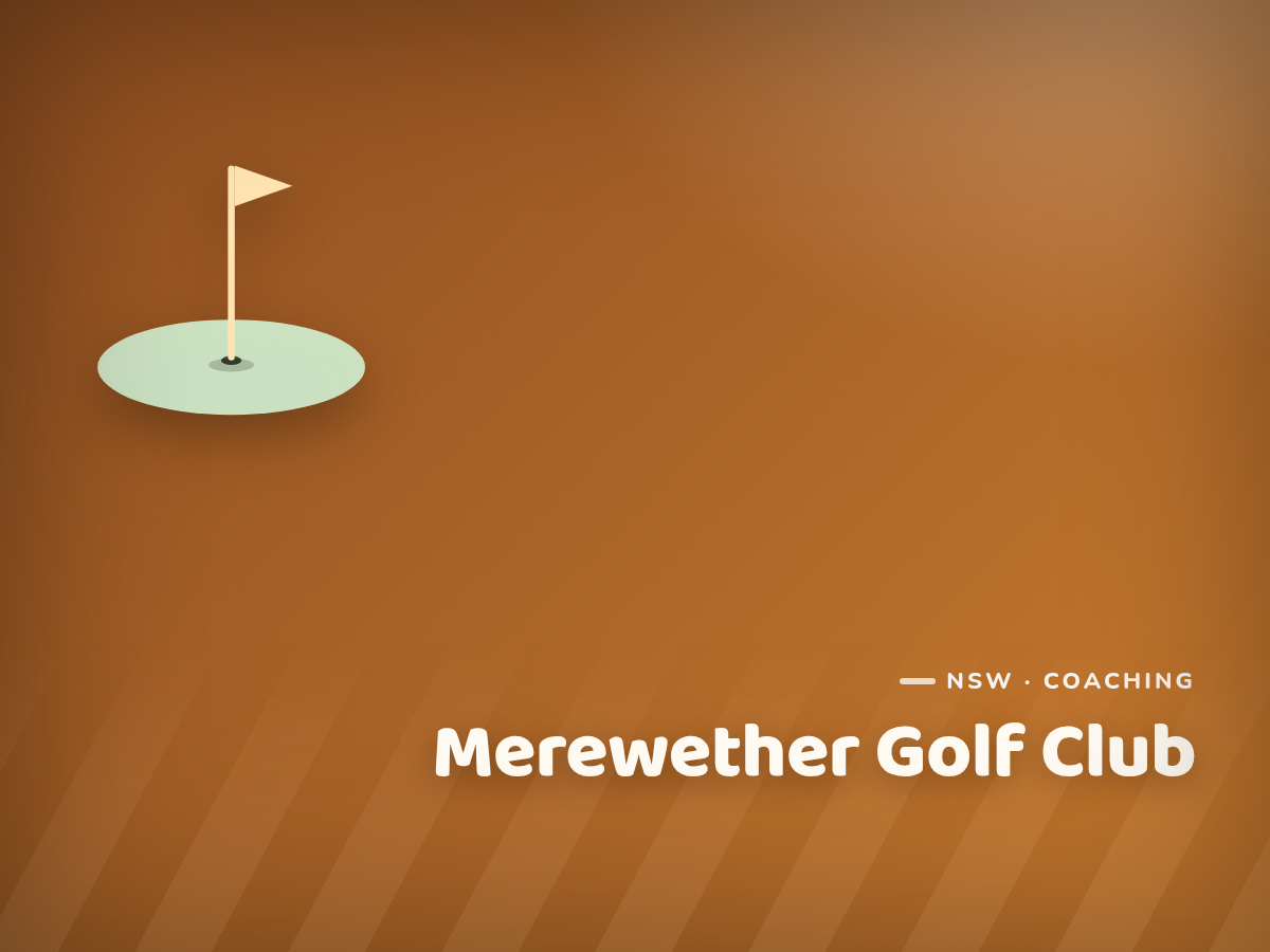 Merewether Golf Club Junior Coaching