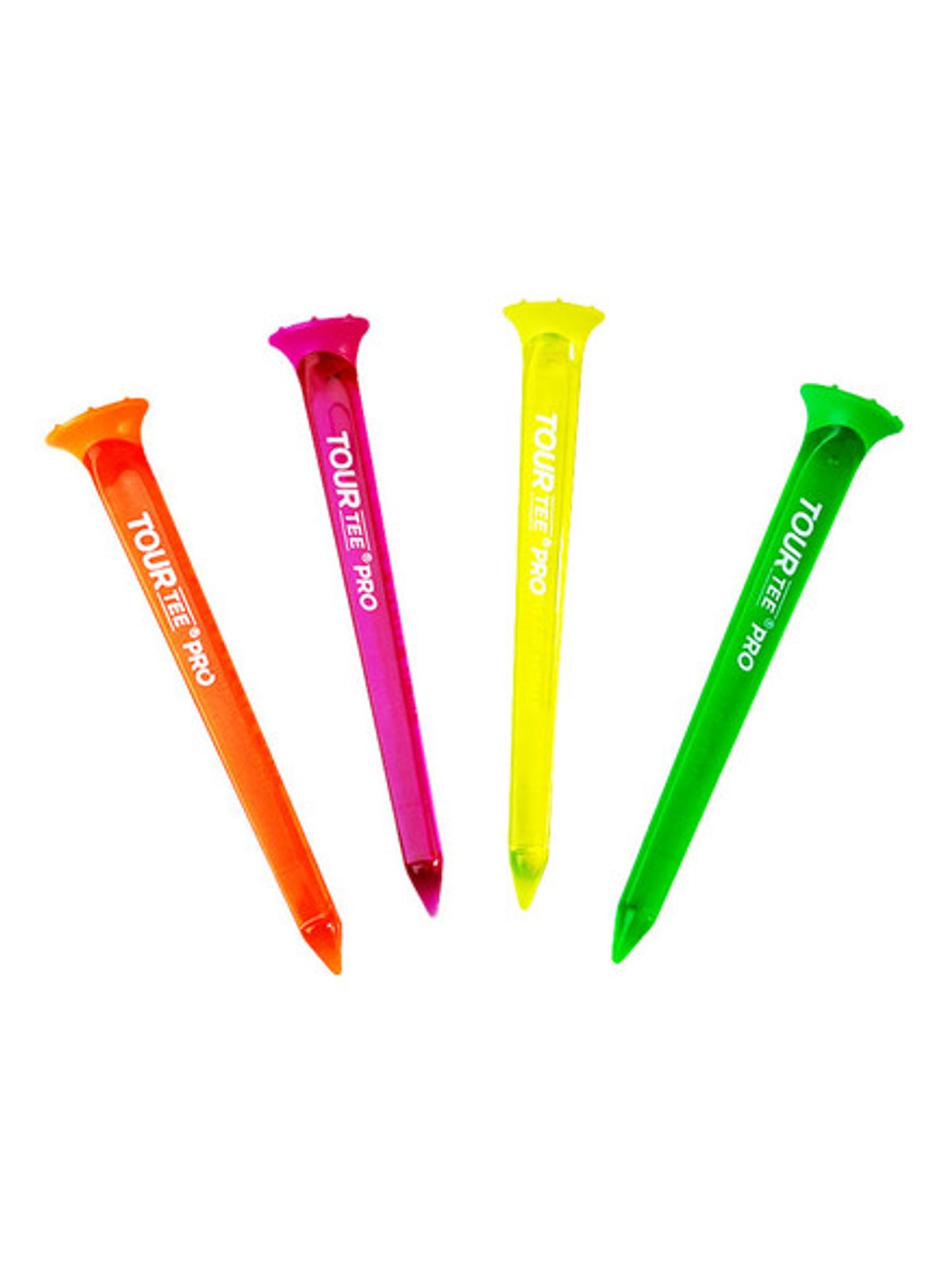 Tour Tee Pro 4 Pack - Neon