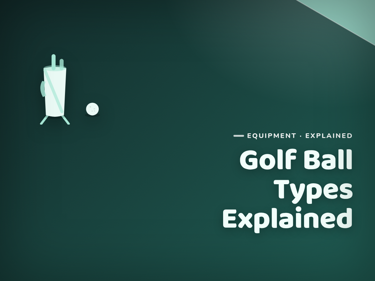Branded cover illustration for the article "Golf Ball Types Explained: Which Ball Suits a Junior Golfer"
