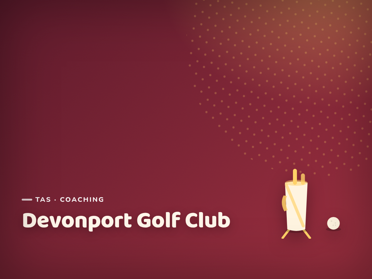 Devonport Golf Club Junior Coaching