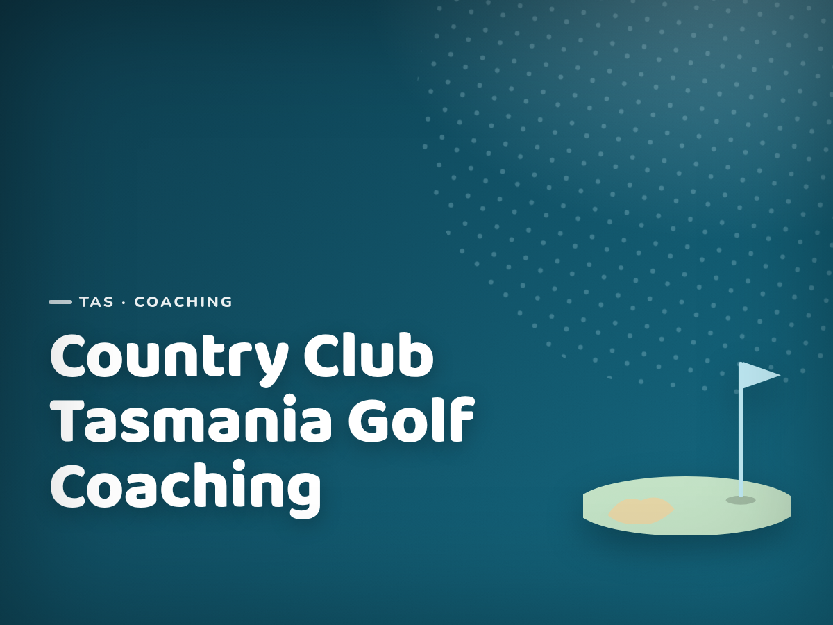 Golf Kids Australia branded tile for Country Club Tasmania Golf Coaching - not a photograph