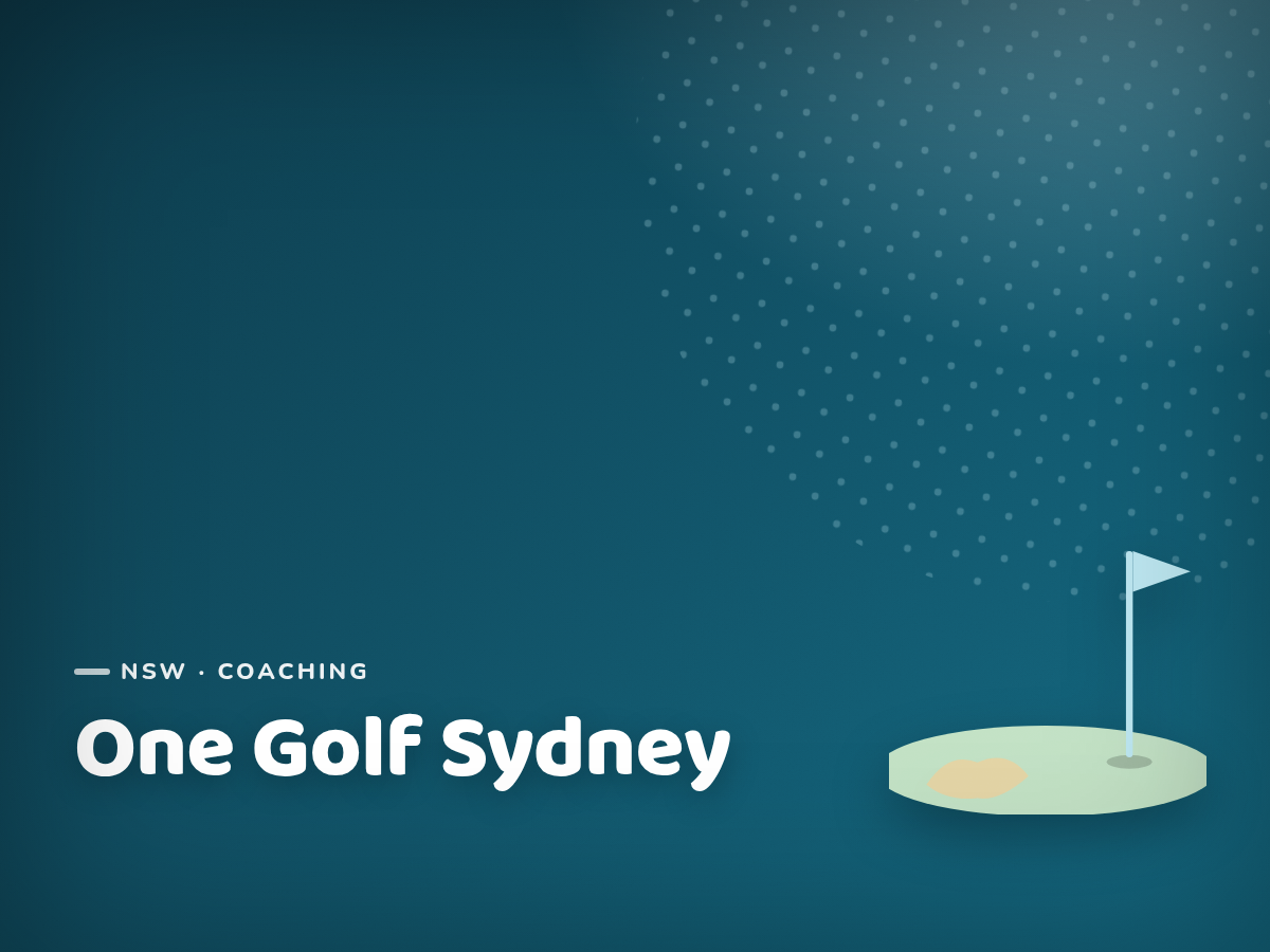 Golf Kids Australia branded tile for One Golf Sydney - not a photograph