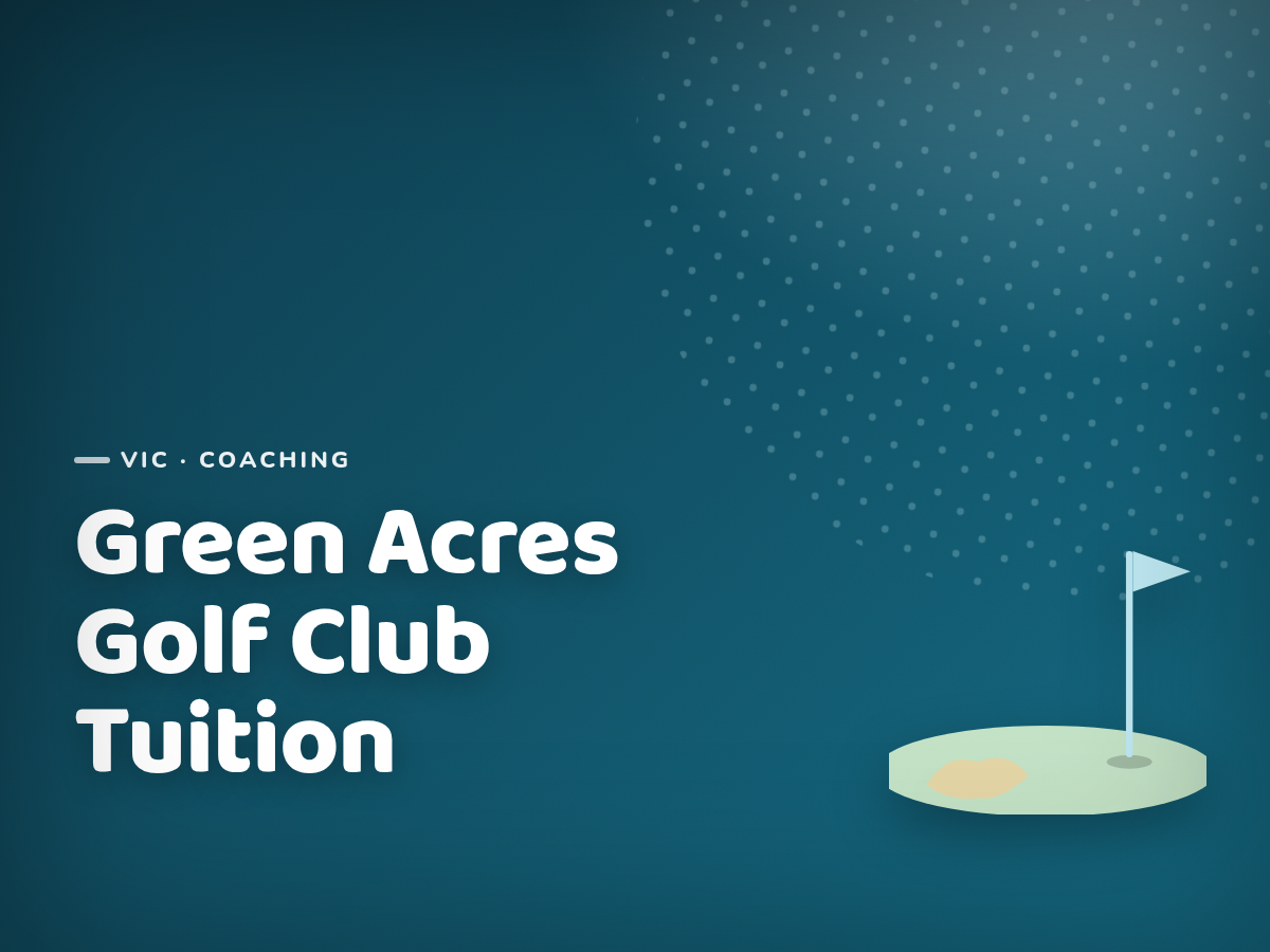Golf Kids Australia branded tile for Green Acres Golf Club Tuition - not a photograph