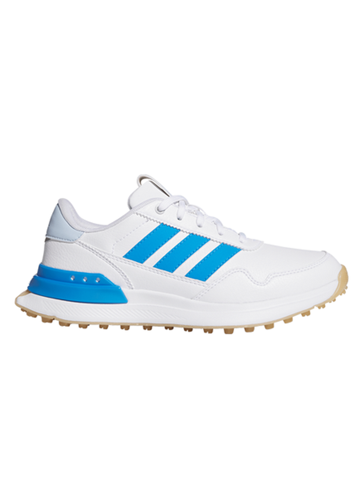adidas Junior S2G 26 Spikeless Golf Shoes - Ftwr White/Lucid Ray Blue