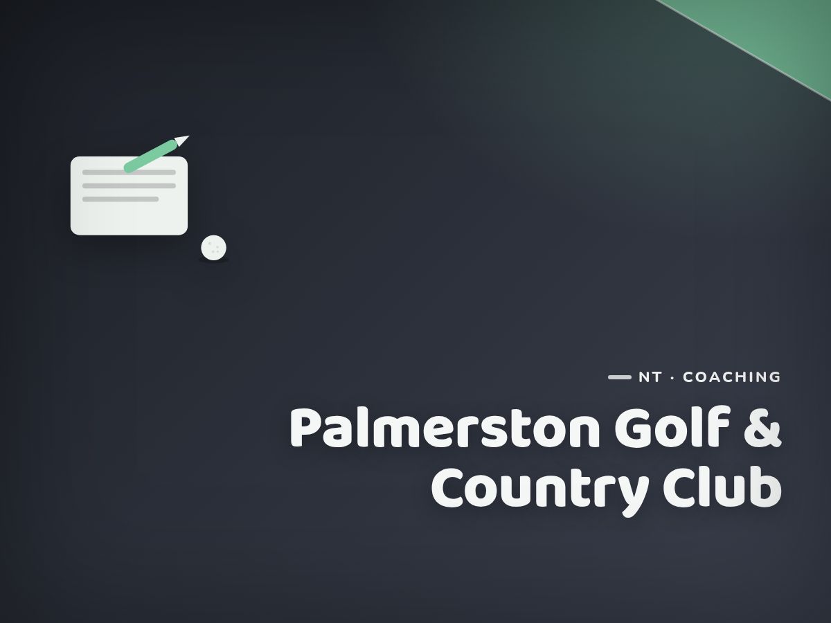 Palmerston Golf & Country Club Junior Coaching