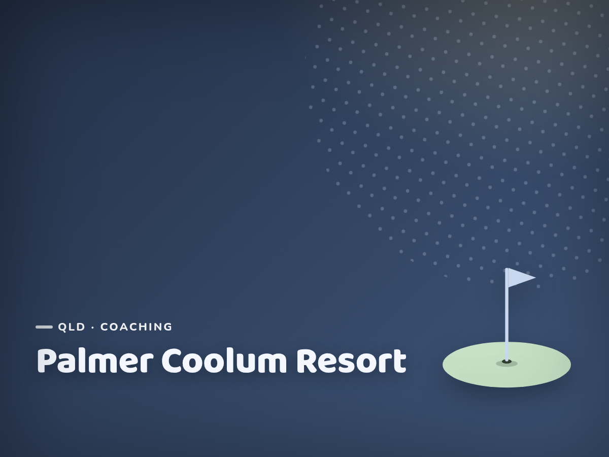 Palmer Coolum Resort Junior Coaching