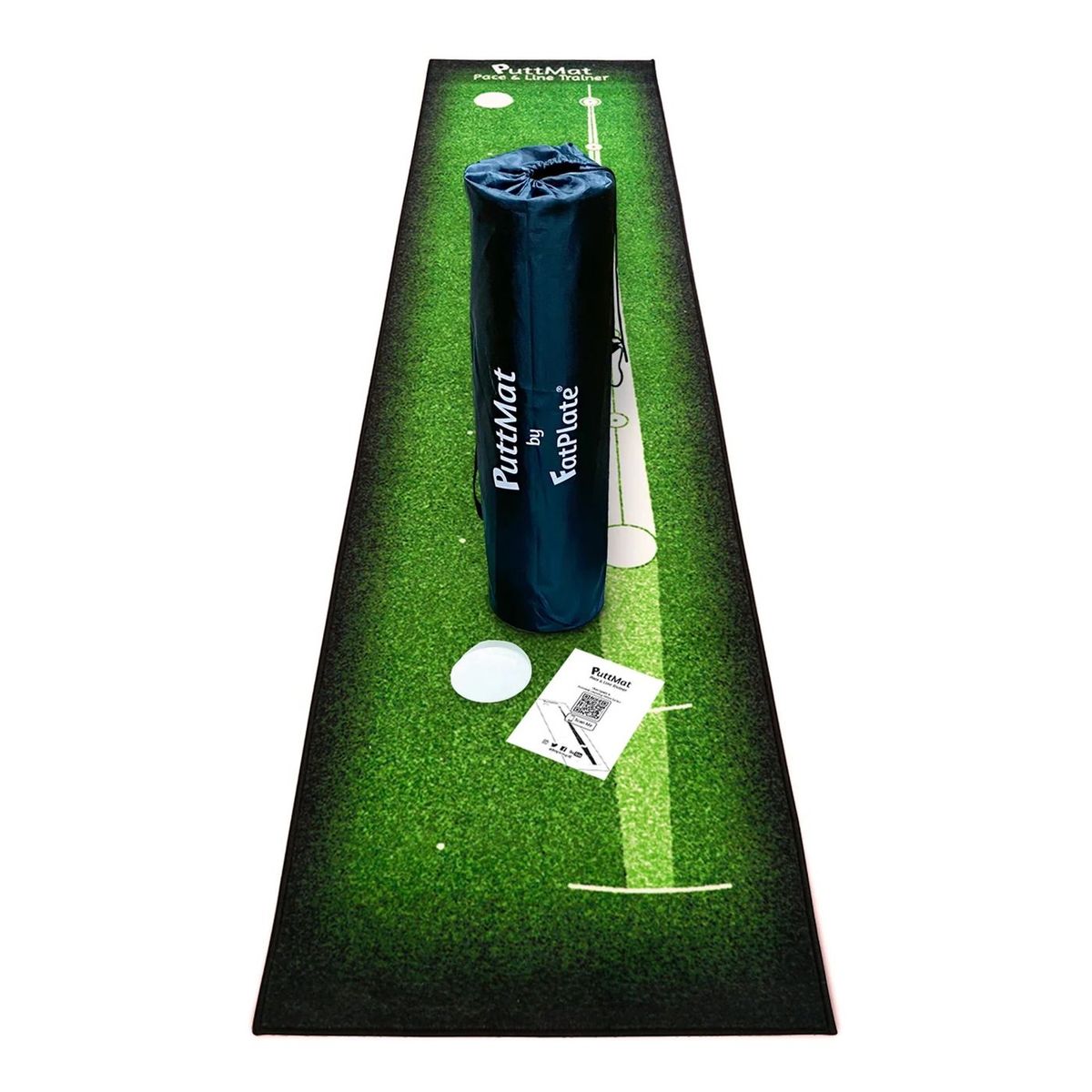 FatPlate Golf PuttMatt - Pace and Line Trainer