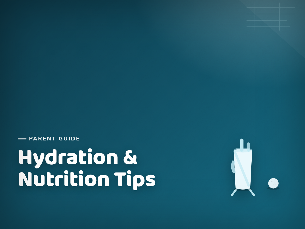 Hydration and Nutrition Tips for Junior Golfers