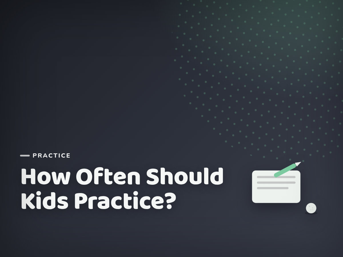 How Often Should a Junior Golfer Practice?