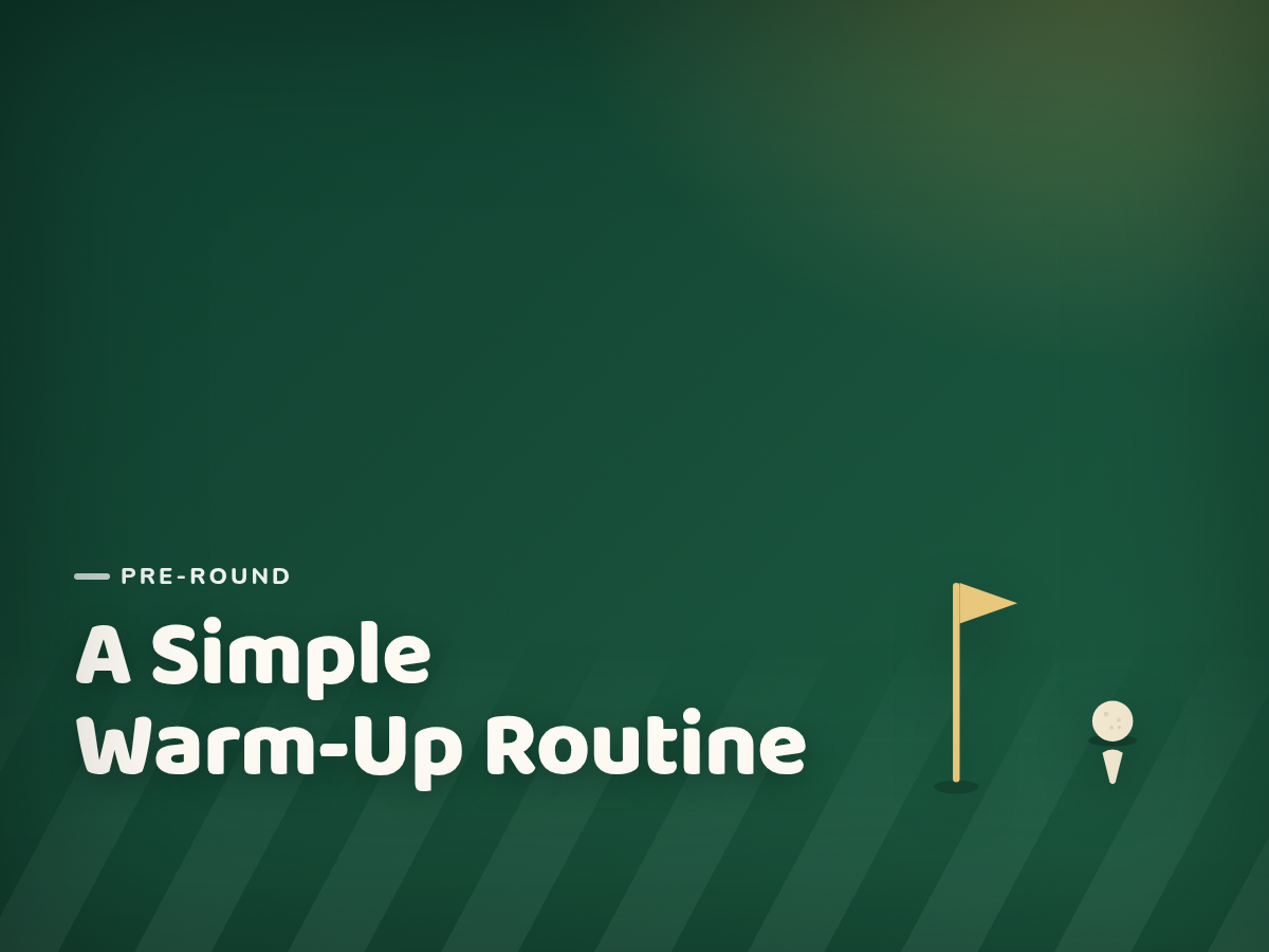 A Simple Pre-Round Warm-Up for Junior Golfers