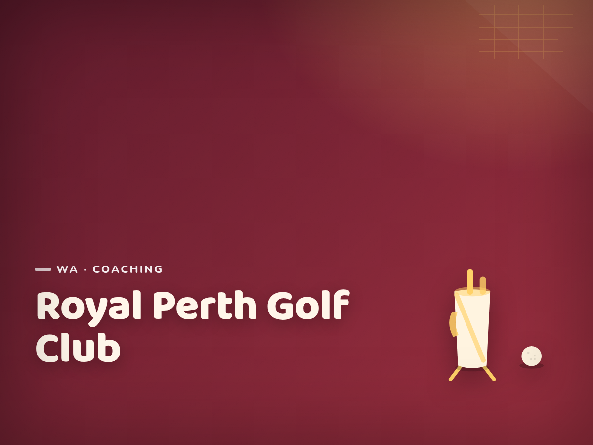Royal Perth Golf Club MyGolf Junior Program