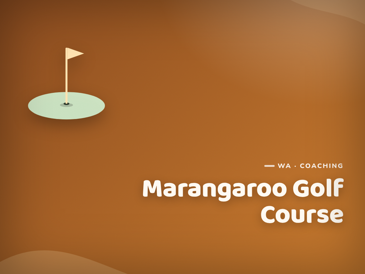 Marangaroo Golf Course Junior Coaching