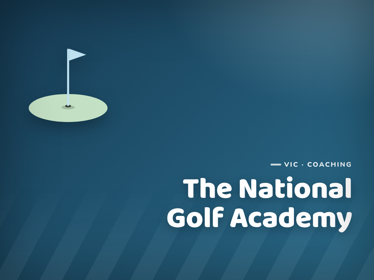 Golf Kids Australia branded tile for The National Golf Academy - not a photograph