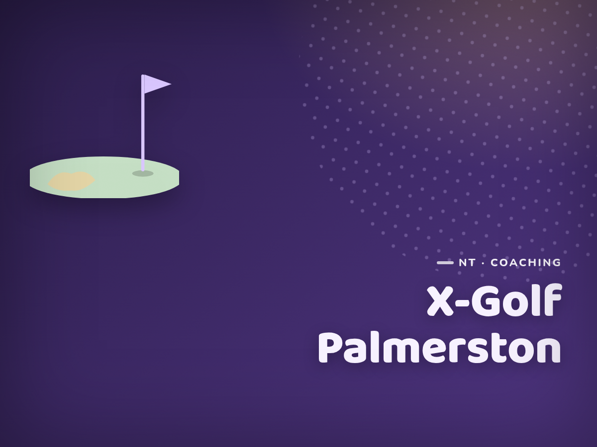 Golf Kids Australia branded tile for X-Golf Palmerston - not a photograph