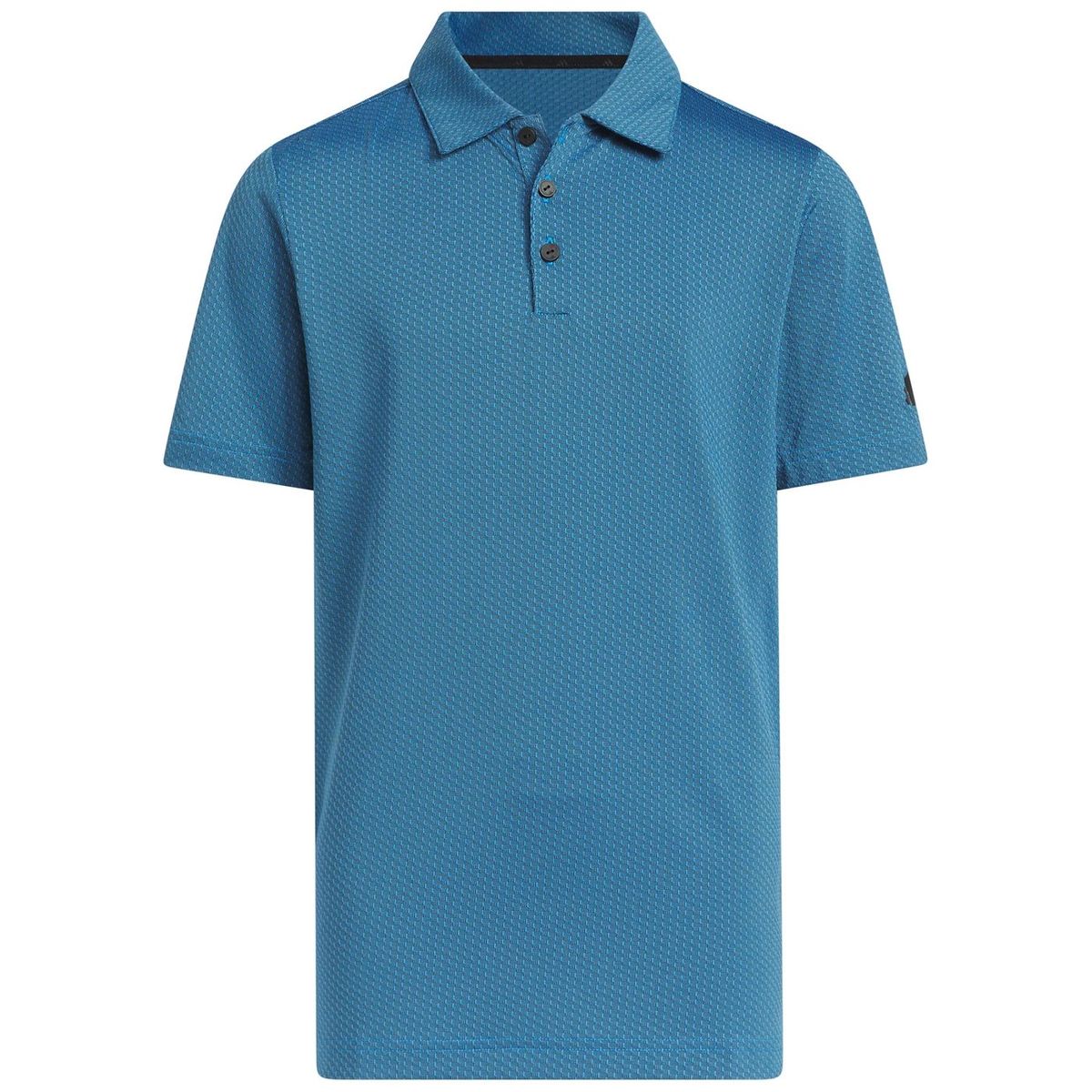 adidas Junior Boys 2026 Textured Short Sleeve Polo Shirt