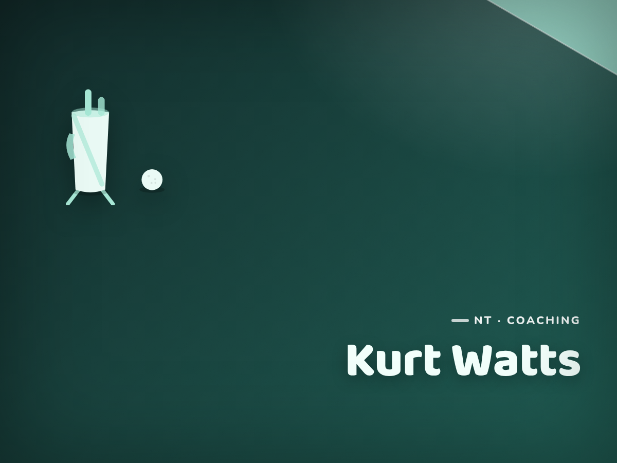Golf Kids Australia branded tile for Kurt Watts - not a photograph