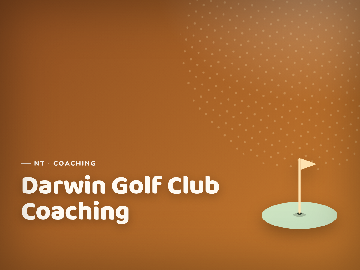 Darwin Golf Club Coaching