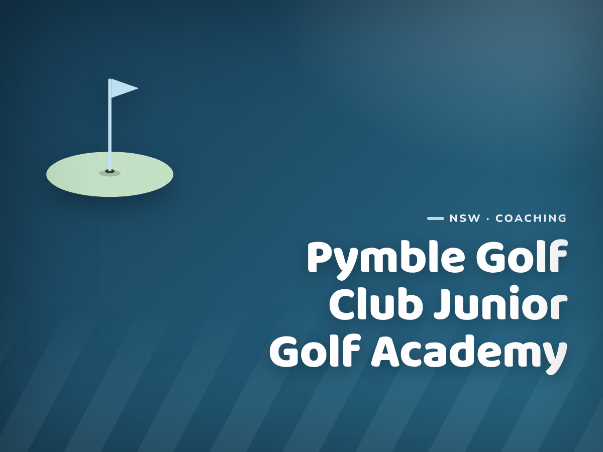 Golf Kids Australia branded tile for Pymble Golf Club Junior Golf Academy - not a photograph