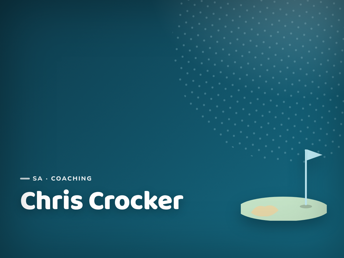 Golf Kids Australia branded tile for Chris Crocker - not a photograph