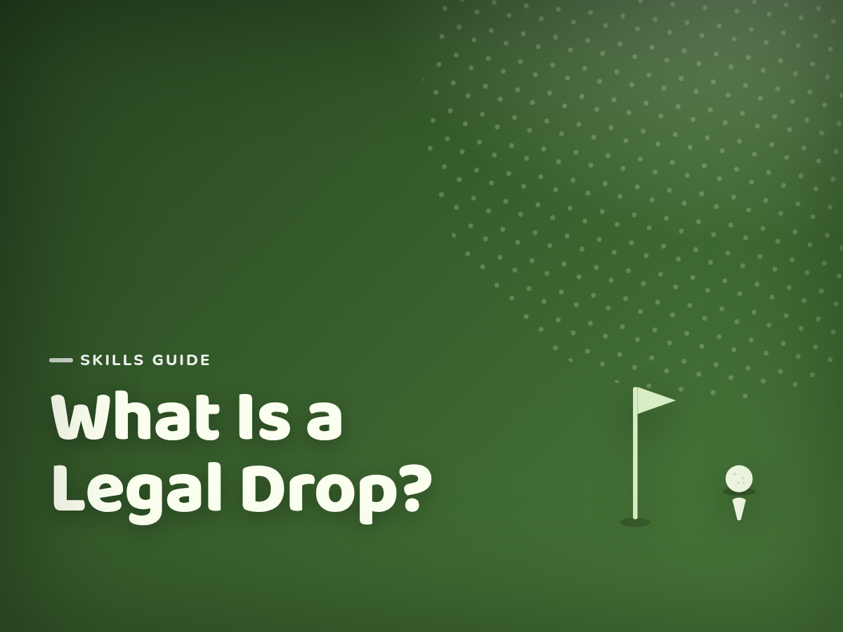 What Is a Legal Drop in Golf? Explained Simply