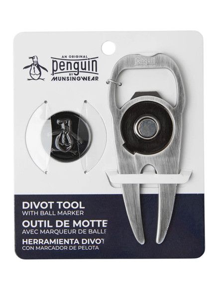 Original Penguin Bottle Opener Divot Tool
