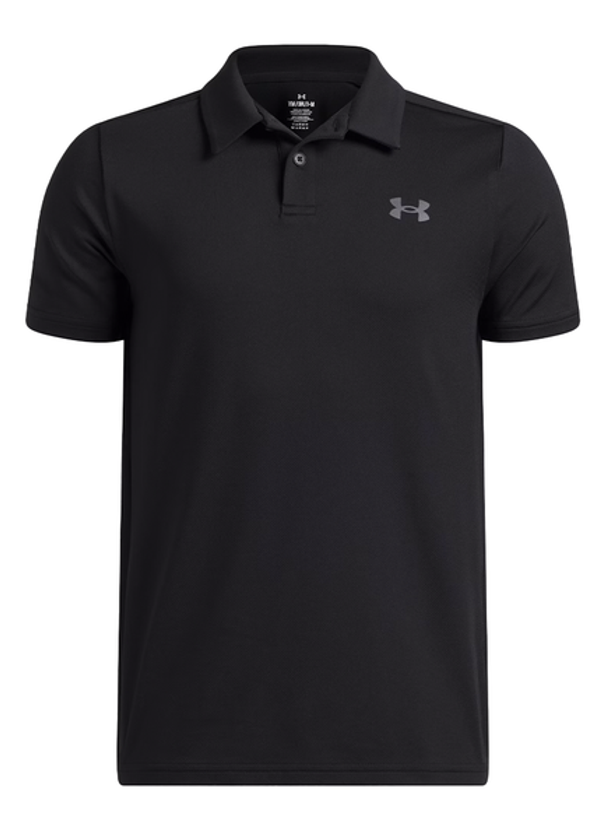 Under Armour Junior Boys Matchplay Polo - Black