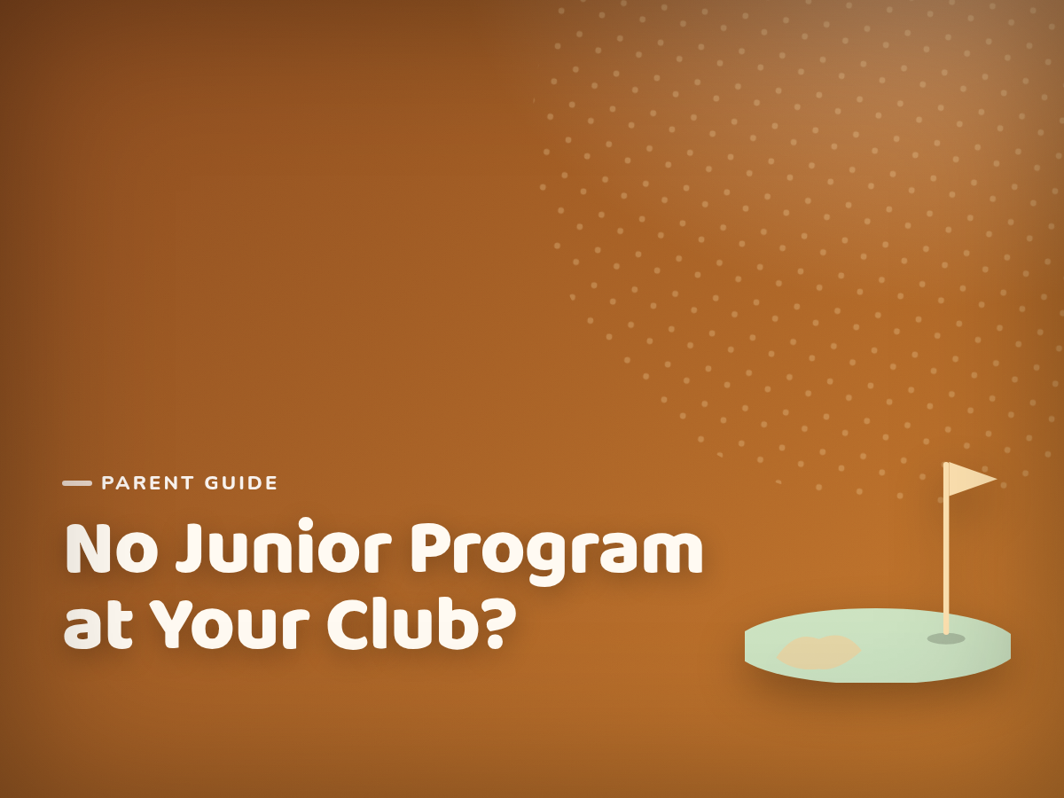 What to Do If Your Local Club Has No Junior Program